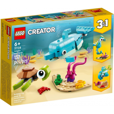 LEGO CREATOR Dolphin and Turtle 2022